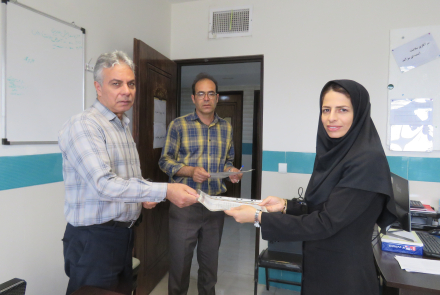 تقدیر از پرسنل به مناسبت روز ها و هفته های بهداشتی اردیبهشت