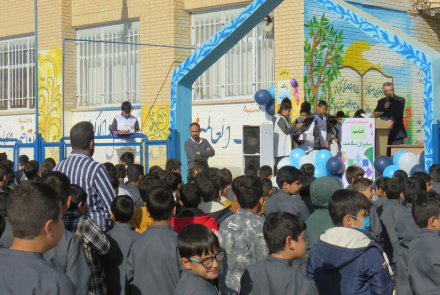  نواخته شدن زنگ سلامت همزمان با مراسم گرامیداشت سفیران سلامت