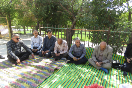  تقدیر از کارشناسان واحد مهندسی بهداشت محیط شبکه بهداشت فریدن در فضایی متفاوت 