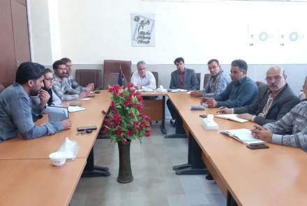  جلسه شورای بهورزی شهرستان فریدن